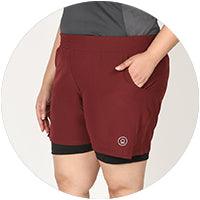 Women Plus Size Shorts - Chkokko