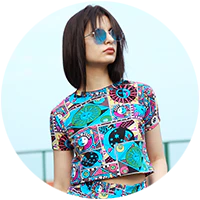 Women Crop top - Chkokko