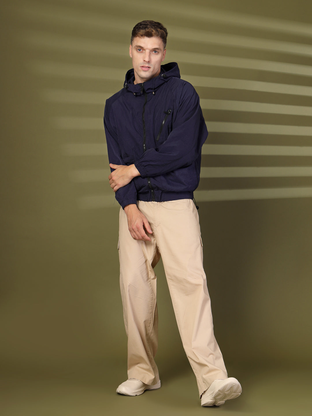 Men’s Lightweight UPF 50+ Sun Protection Summer Jacket Navy