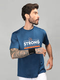 Men's Round Neck Gym Sports T-Shirt