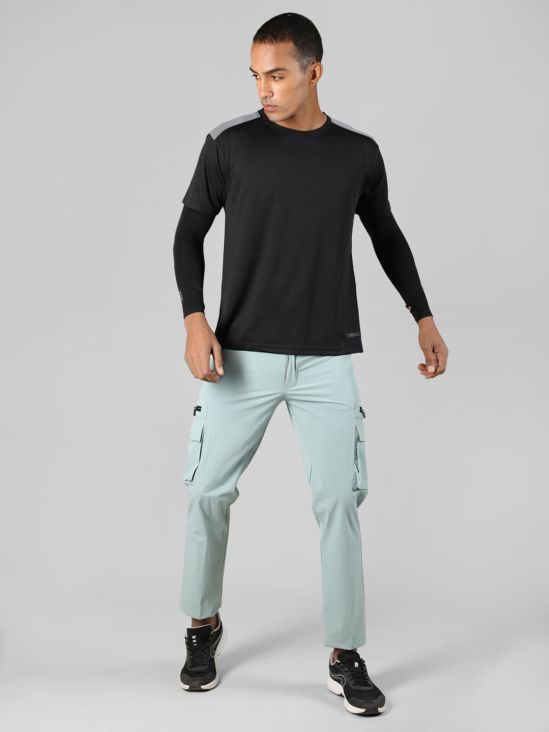 Men Light Green Everyday Active Cargo Trouser