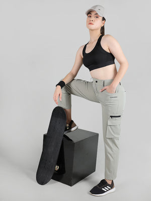 Women's Lauren Green Active Trouser | CHKOKKO