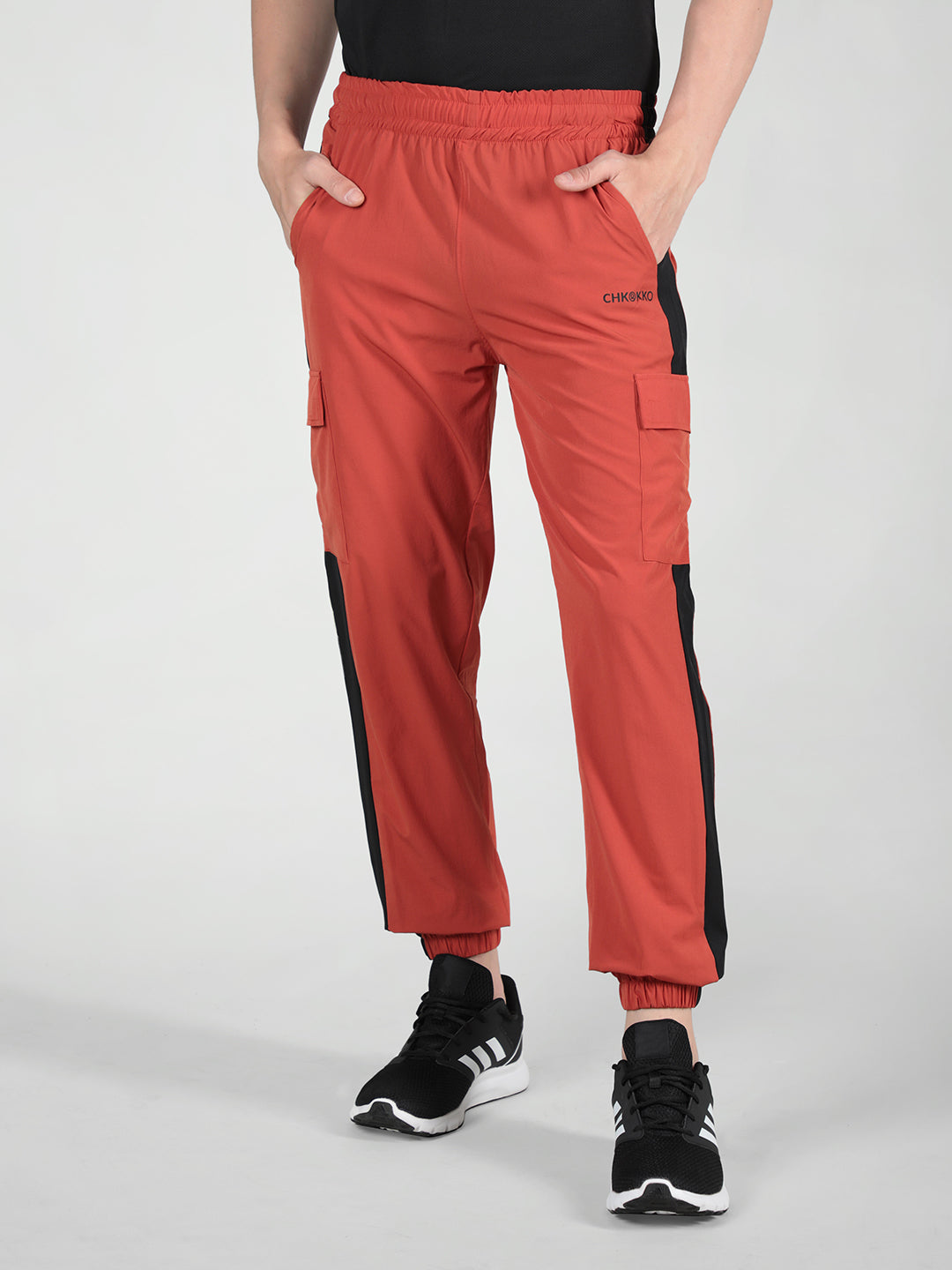 Men's Red Sports Trackpant | CHKOKKO