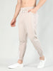 Men Beige Gym Training Sports Trackpant