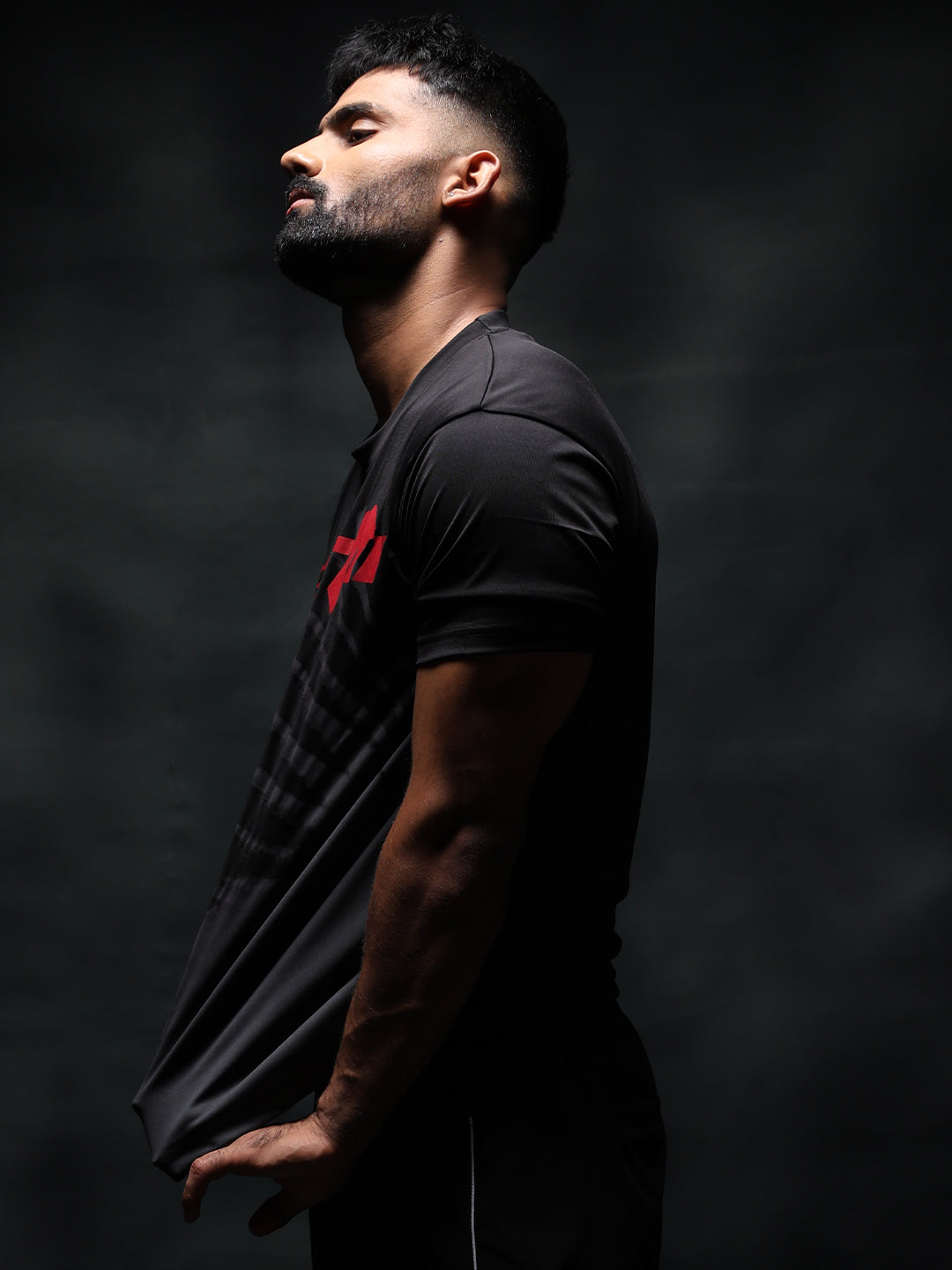 Men's Half Sleeve Graphic Gym T-shirt