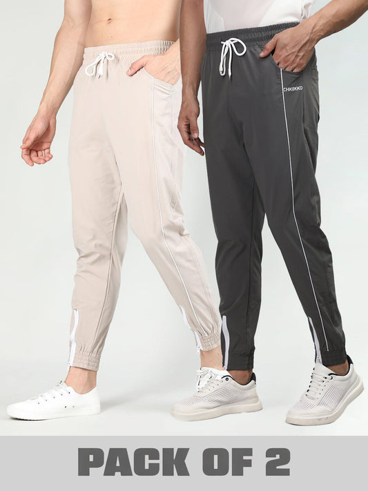 Menβs Sports Track Pants Pack of 2