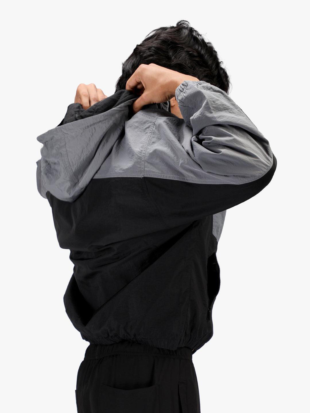 Men’s Lightweight UPF 50+ Sun Protection Summer Grey Black