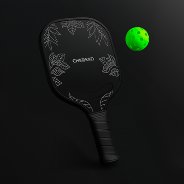 Chkokko Leaf Design Silver Paddle