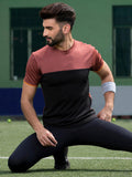 Men's Half Sleeves Sports Gym T-Shirt | CHKOKKO