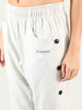 Women Solid Cotton Trackpants | CHKOKKO - Chkokko