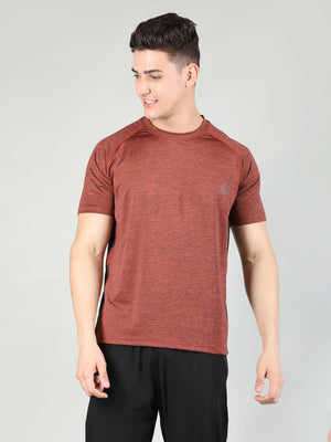 Men's Indian Red Gym T-shirt