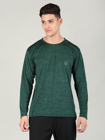 Men's Full Sleeves Regular Dry Fit Gym T-Shirt | CHKOKKO - Chkokko