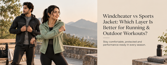Windcheater vs Sports Jacket: Which Layer Is Better for Running & Outdoor Workouts?