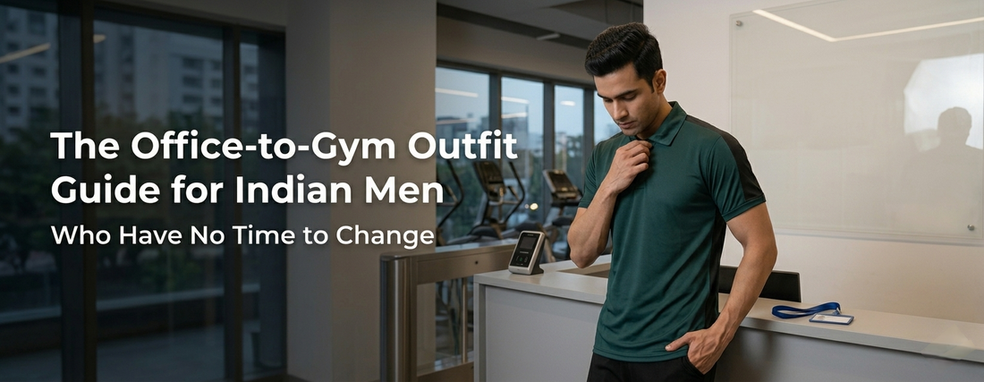 The Office-to-Gym Outfit Guide for Indian Men Who Have No Time to Change