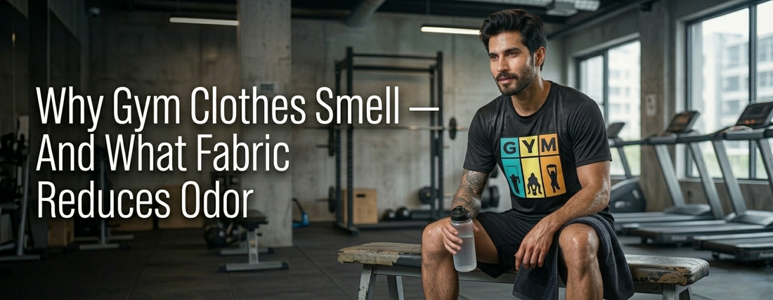 Why Gym Clothes Smell, And What Fabric Reduces Odor