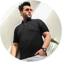 Men Plus Size Polos T-Shirts