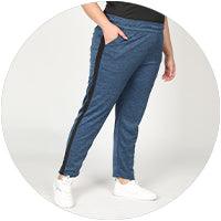 Women Plus Size Trackpants