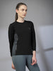 Women's Round Neck Active Wear Sports T-Shirt | CHKOKKO