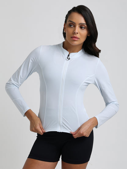 Women's Ultra-Light Summer Sports Jacket Light Blue