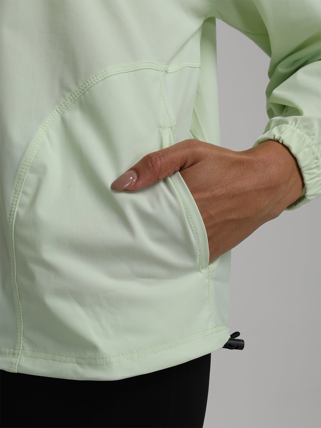 Women's Lightweight UV Protection Hooded Summer Jacket Green