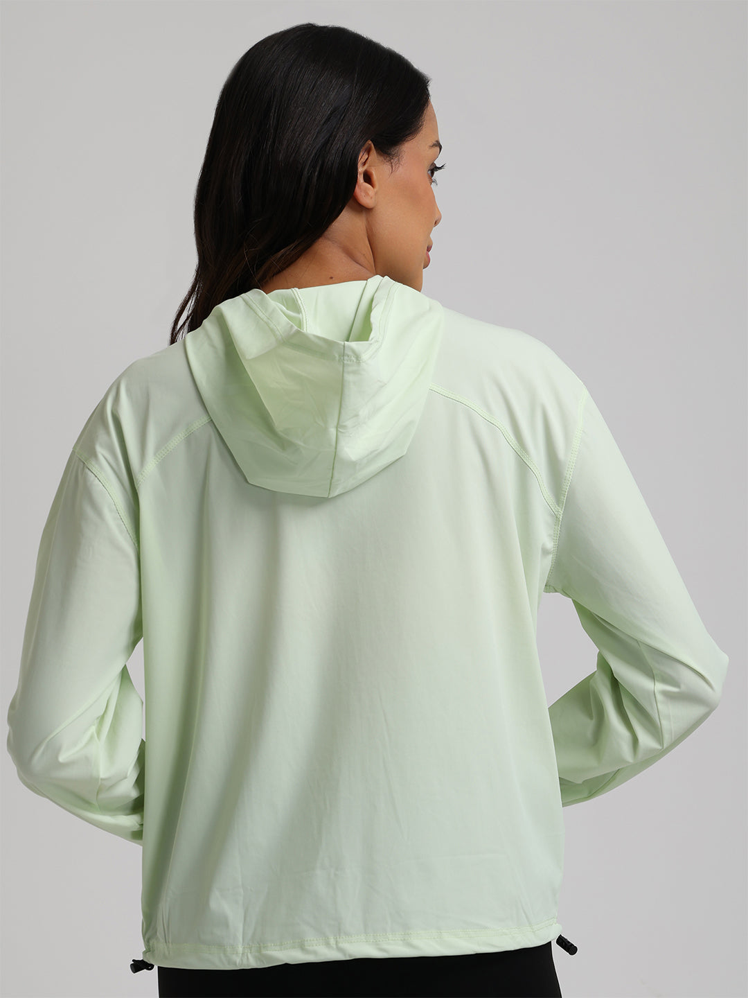 Women's Lightweight UV Protection Hooded Summer Jacket Green