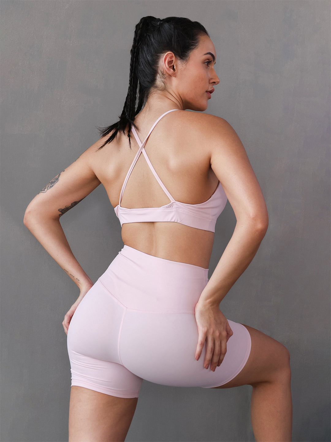 Women’s Light Pink SculptFit Gym Co-Ord Set