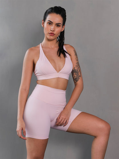 Women’s Light Pink SculptFit Gym Co-Ord Set