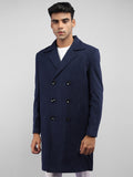 Men Winter Wear Double Breasted Long Coat