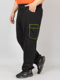 Men PlusSize Casual Track Pant with Pocket