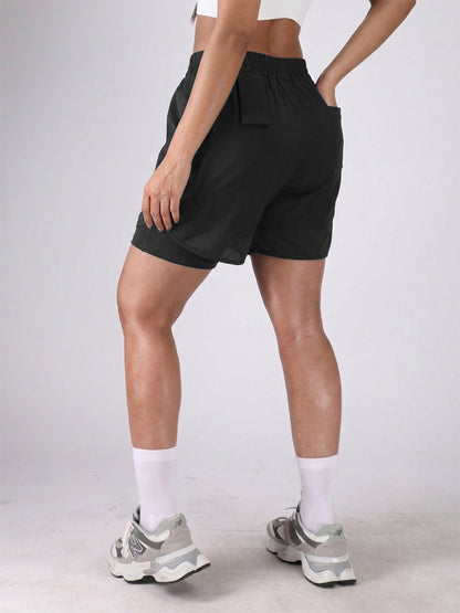 Women’s Double Layer Running & Training Shorts Pack of 2