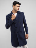 Men Winter Wear Double Breasted Long Coat