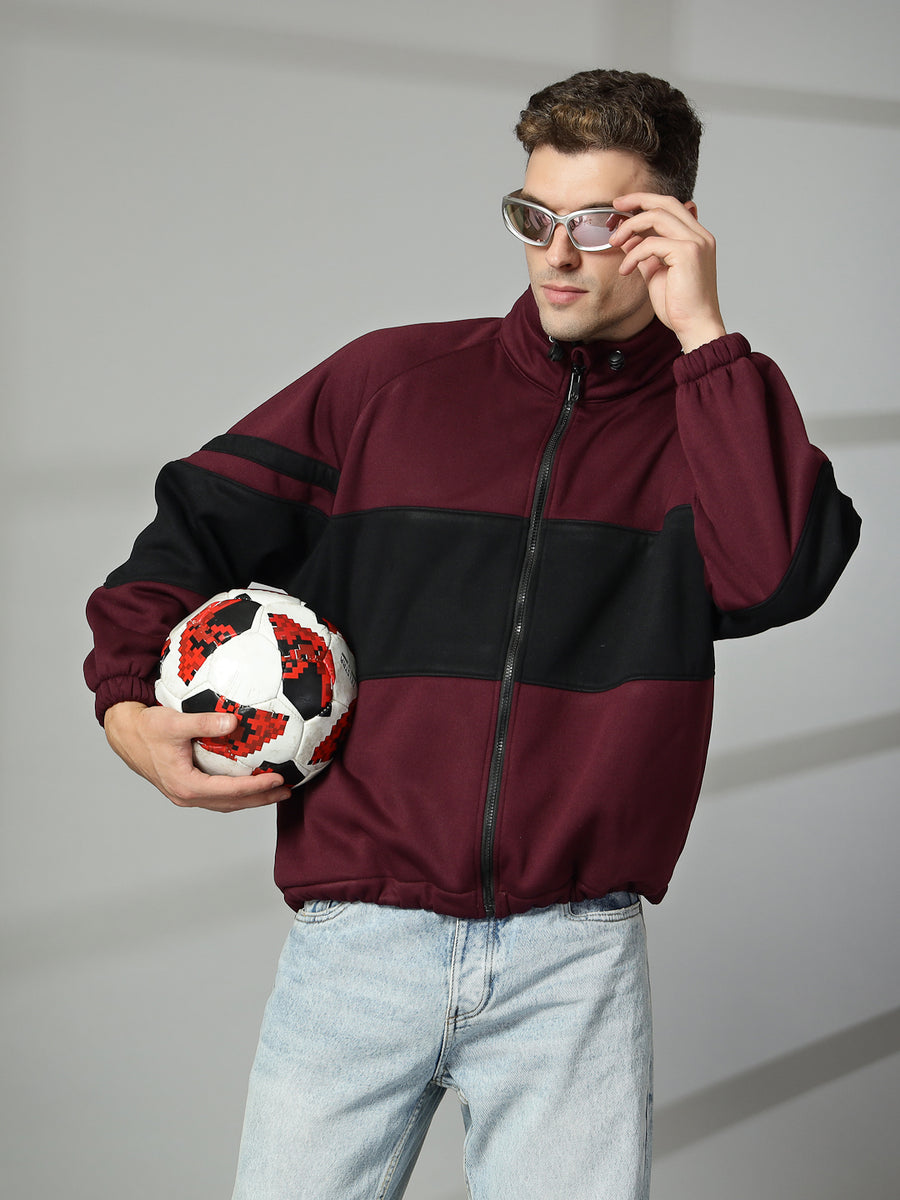 Men Winter Sports Zipper Stylish Oversized Jacket – Chkokko