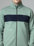 Men Pastel Green Winter Tracksuit | CHKOKKO