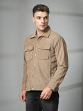 Men Winter Wear Regular Fit Corduory Jacket