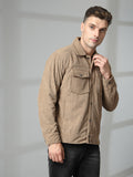 Men Winter Wear Regular Fit Corduory Jacket