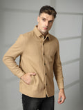 Men Winter Wear Regular Fit Single Breasted Coat