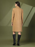 Women Casual Front Open Winter Trench Coat