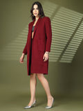 Women Casual Front Open Winter Trench Coat