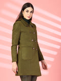 Women Double-Breasted Winter Overcoat