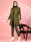 Women Double-Breasted Winter Overcoat