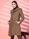 Women Casual Wear Single Breasted Winter Coat