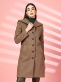 Women Casual Wear Single Breasted Winter Coat