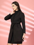 Women Winter Wear Double Breasted Long Coat