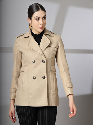 Women Winter Wear Double Breasted Coat