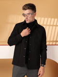 Men Winter Wear Regular Fit Single Breasted Coat