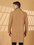 Men Winter Wear Double Breasted Long Coat