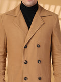 Men Winter Wear Double Breasted Long Coat