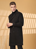 Men Winter Wear Double Breasted Long Coat