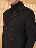 Men Winter Wear Double Breasted Long Coat