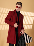 Men Winter Wear Double Breasted Long Coat